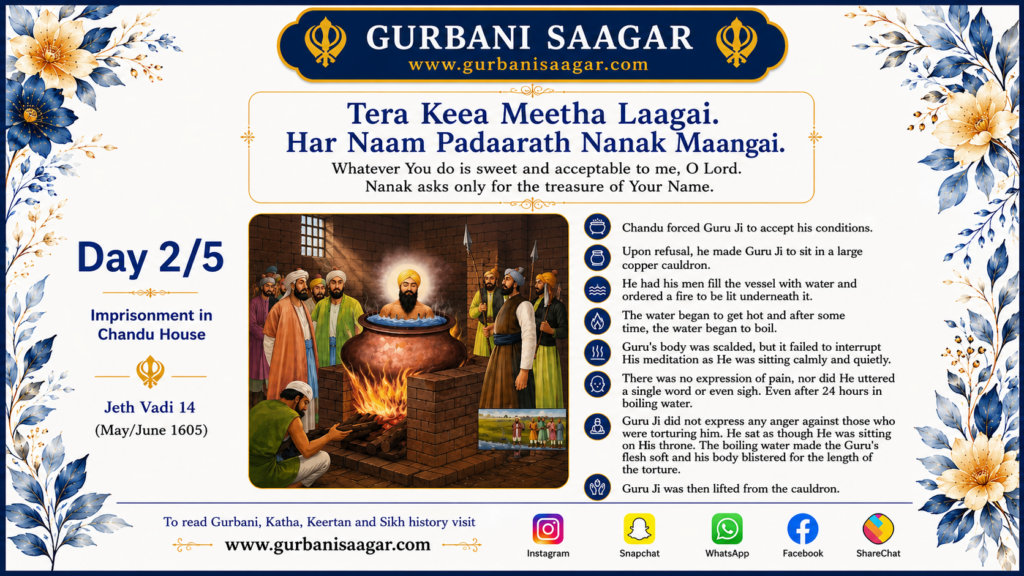 Shaheedi Gurpurab of Sri Guru Arjan Dev Ji: Complete Day-Wise History of the First Sikh Martyr 1781562584086 1000029794